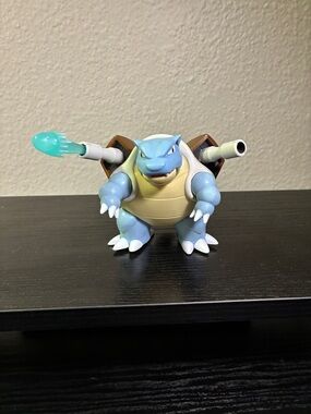 Pokemon Blastoise Figure Wicked Cool Toys 3.5" Toy Action Figure 2019 Poseable